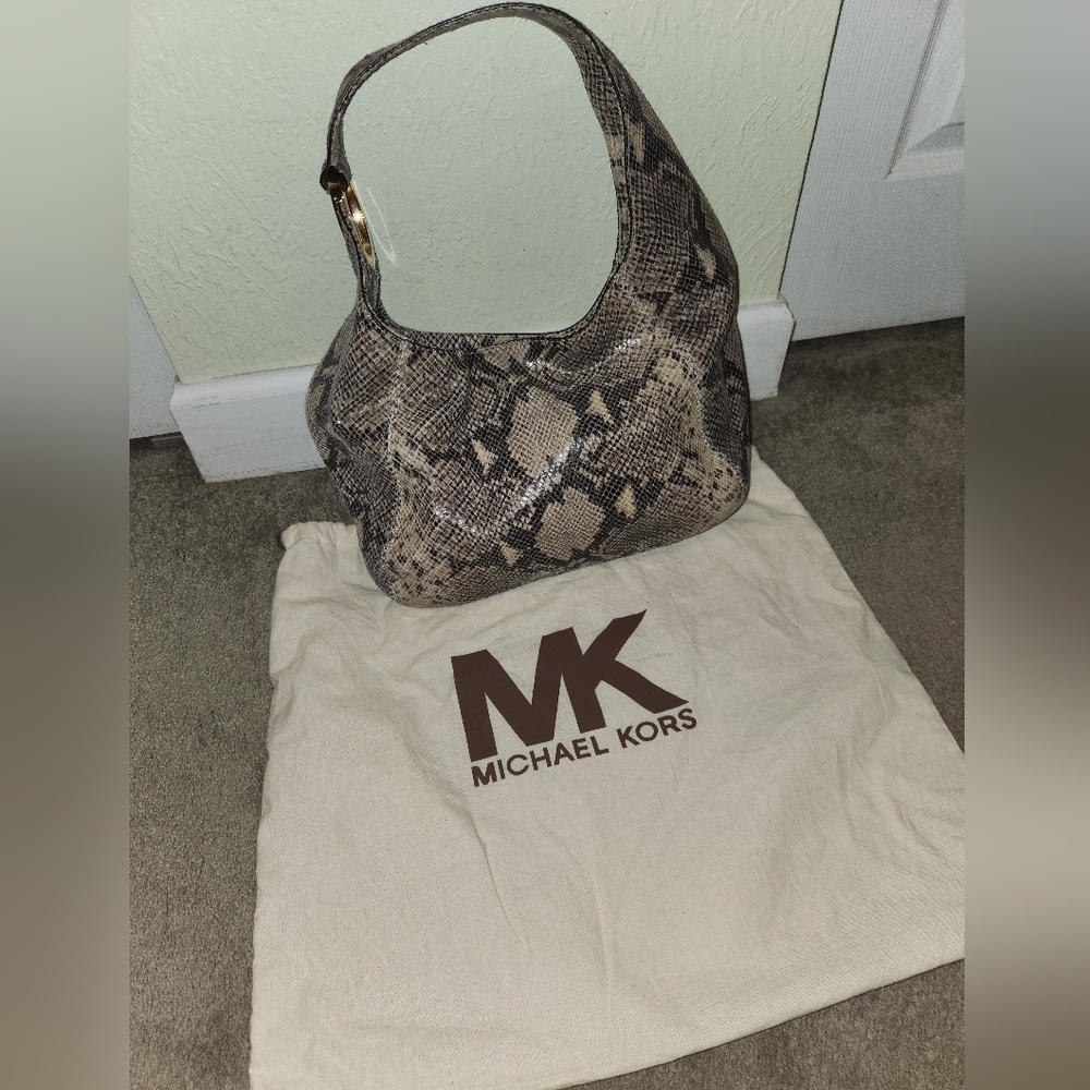 Michael Kors Python Hobo Bag - Picture 7 of 7